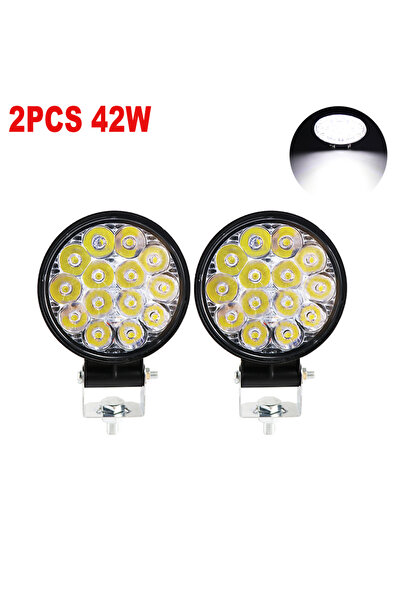 Choice قطعتان من مصابيح LED من إيرويو بقدرة 42 واط، تعمل بجهد 12 فولت أو 24 ف...