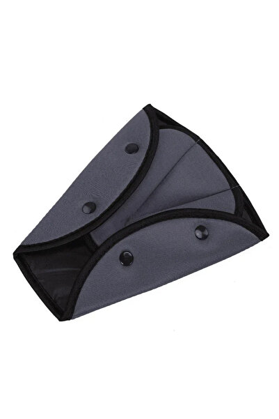 Choice مشبك تثبيت مثلث لحزام أمان مقعد السيارة للأطفال، رمادي اللون، مضاد للا...