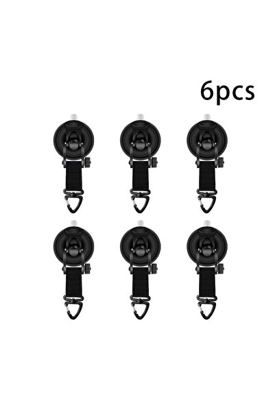 Choice PC-6 Car Tent Suction Cup Buckle Side Awning Anchors Outdoor Camping T...