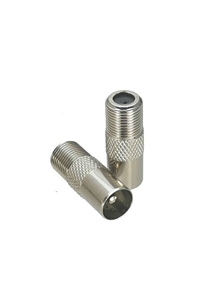 Choice F F to IEC M F to TV Adapter, F Female/Male to TV Pal Male/Female Coup...
