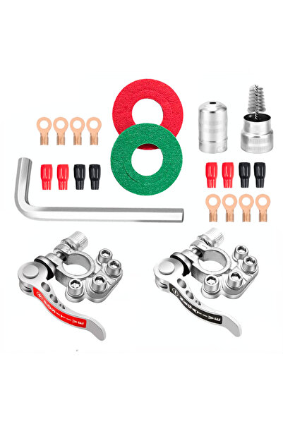 Choice1 Style 1 Car Battery Terminal Quick Release Disconnect Battery Termina...