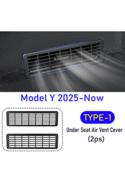 choice2 غطاء فتحة تهوية أسفل مقعد السيارة من جونيبر، موديل Y الجديد (النوع 1)...