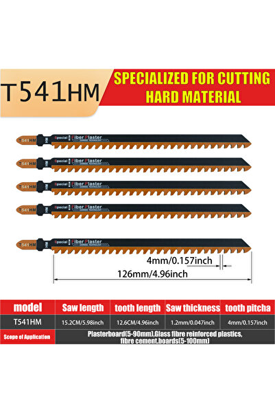Choice1 Multipurpose Cutting T541Hm T141Hm1 1-Piece 4 in 6 Tpi Carbide-Tipped...