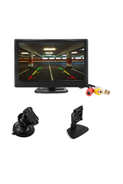 Choice شاشة عرض مزدوجة للسيارة مقاس 5 بوصات بتقنية TFT LCD عالية الدقة 16:9 ب...