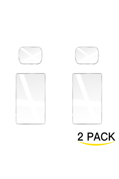 Choice عدسة كاميرا عدد 2 + واقي شاشة زجاجي مقوى لكاميرا DJI Pket 3، فيلم حماي...