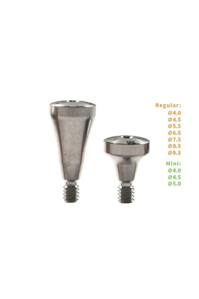 Choice3 قاعدة دعامة التئام TSHA404M OSSTEM لمكون تاج زراعة الأسنان، قالب اللث...