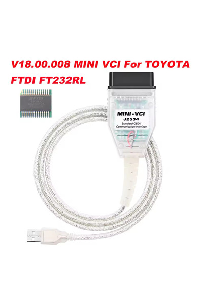 Choice OBD2 Auto Scanner V18.00.008 MINI VCI For TOYOTA TIS Techstream Mini v...