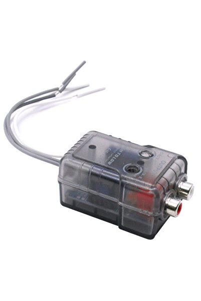 Choice سلك مكبر صوت RCA أسود اللون، مخصص لأنظمة ستيريو السيارات، مزود بمحول م...