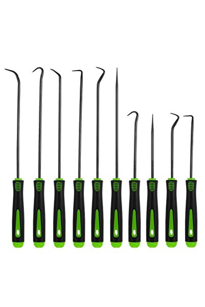 Choice مجموعة مفكات براغي مانع تسرب زيت السيارة (10 قطع) - مجموعة خطافات إزال...