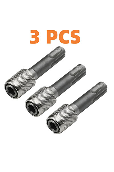 choice2 3 PCS 1/4 SDS Adapter Electric Hammer Conversion Connecting Rod Sleev...