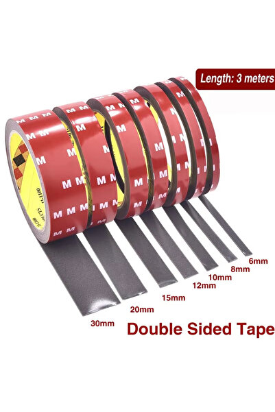 choice2 شريط لاصق قوي مزدوج الجوانب من الفوم بطول 3 أمتار وسمك 2 سم، ملصق خاص...