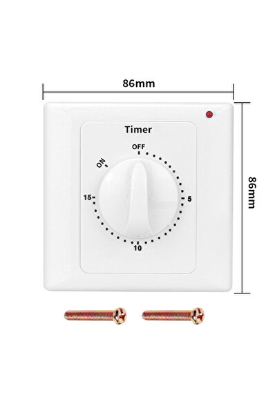 Choice1 مفتاح مؤقت لمضخة المياه لمدة 15 دقيقة، جهاز تحكم ميكانيكي منزلي يعمل ...