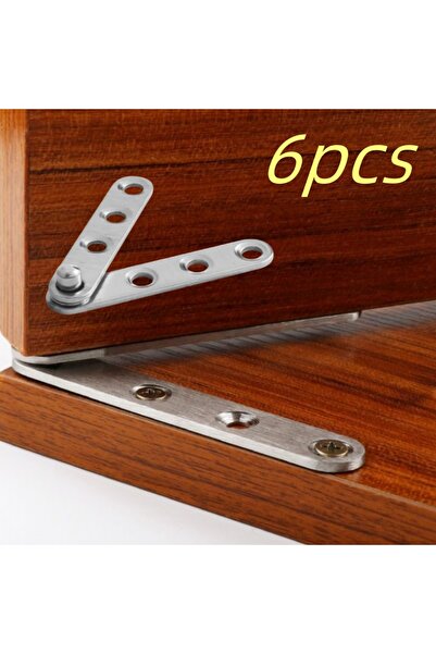 Choice 6 قطع مفصلات دوارة 360 درجة لخزانة الملابس، مفصلات دوارة لأبواب الخزائ...