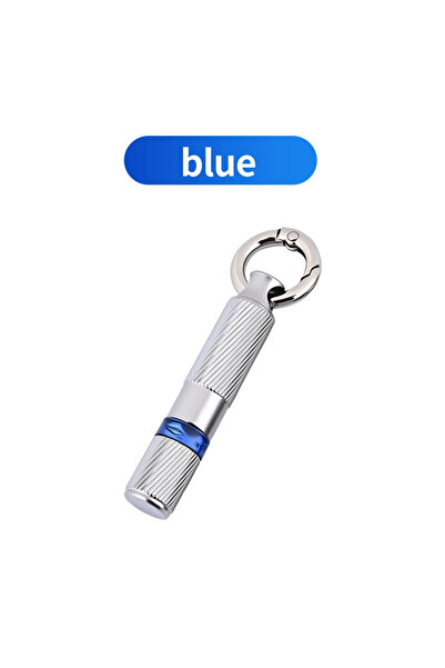 choice2 سلسلة مفاتيح زرقاء مضادة للكهرباء الساكنة، مزيل للكهرباء الساكنة لهيك...