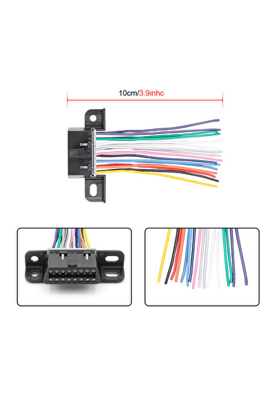 Choice1 كابل OBD2 بطول 10 سم و30 سم، ذو 16 دبوسًا، أنثى إلى ذكر، لتشخيص أعطال...