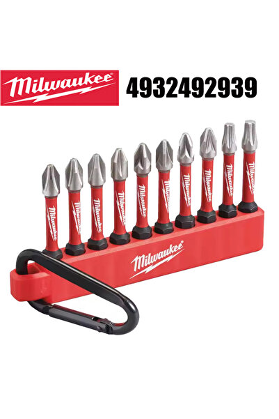 Choice 4932492939 ميلووكي 4932492939 مجموعة رؤوس مفكات براغي متينة مكونة من 1...