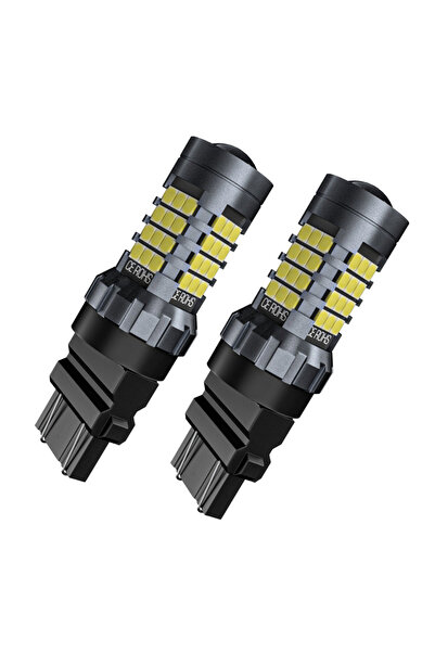 Choice 3156 P27W T25 White(6000K) 2pcs LED Reverse Light Blub Lamp 3157 3156 ...