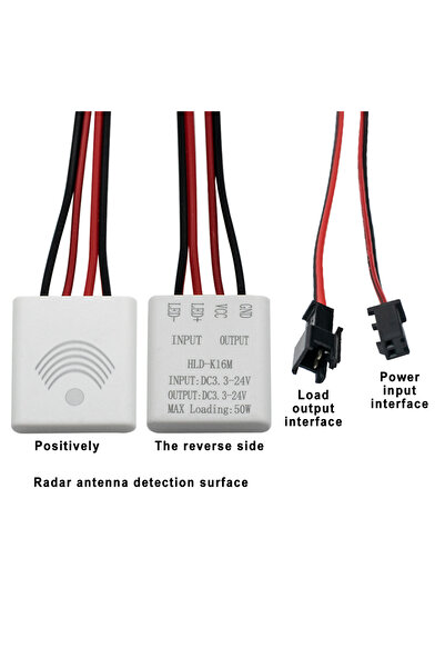 Choice مفتاح استشعار الحركة بالميكروويف بتردد 5.8 جيجاهرتز، وحدة استشعار رادا...