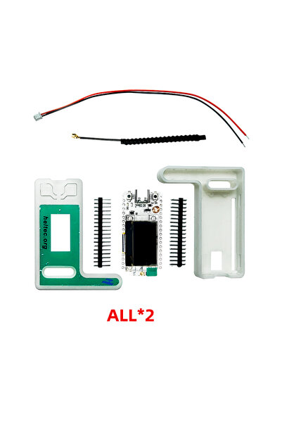 Choice علبة بتردد 868-915 ميجاهرتز، قطعتان، لوحة تطوير Heltec WiFi LoRa 32 (ا...
