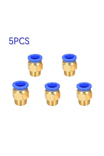 Choice24 1I8 6 مم، 5 قطع، وصلة هواء مضغوطة، خيط M5، 4 مم، 6 مم، 8 مم، 10 مم، ...