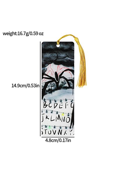 Choice فواصل كتب أكريليك مستوحاة من أفلام الرعب، إكسسوارات قراءة إبداعية، أدو...