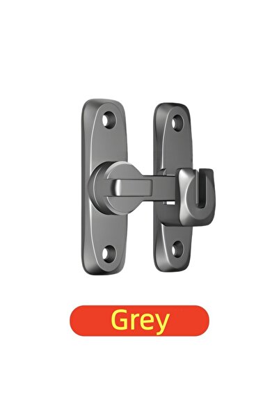 Choice أقفال أدراج نوافذ رمادية بزاوية 90 درجة، أقفال خزائن، مزلاج خطافي من ا...