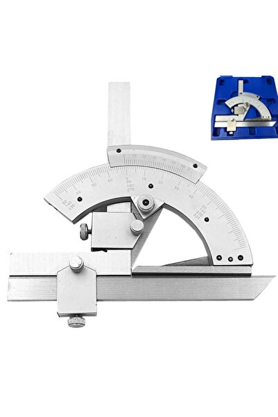 ALLSOME منقلة عالمية بزاوية 320 درجة، مقياس زوايا دقيق 0.02، أداة قياس الزواي...