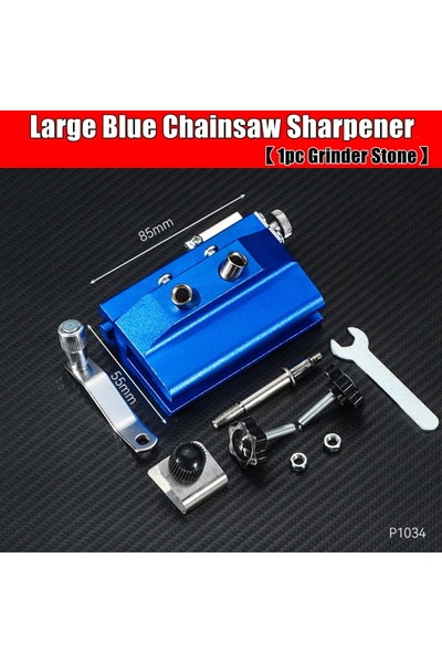 Choice أداة شحذ سلاسل المناشير الكهربائية المحمولة الكبيرة باللون الأزرق، مصن...
