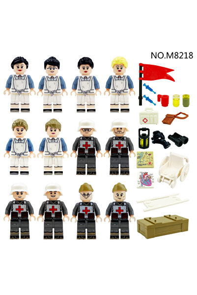 Choice لعبة مكعبات بناء للأطفال M8218، شخصيات كرتونية مصغرة، هدية عيد ميلاد ت...