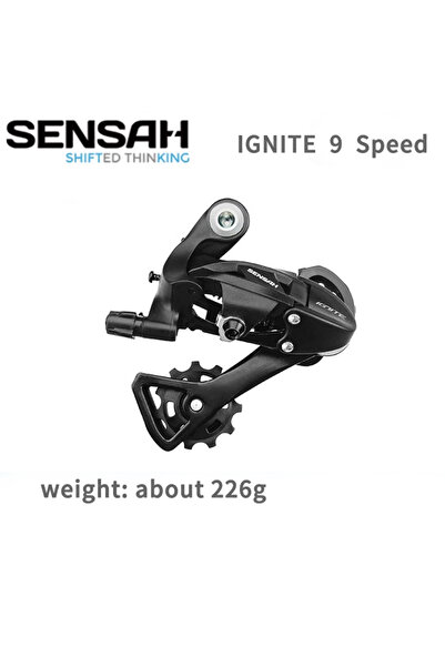 Choice محول سرعات خلفي للدراجات الهوائية IGNITE 9S SENSAH، 8، 9، 10 سرعات، قص...