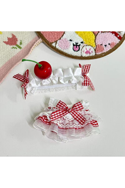 Choice no doll A For CRYBABY Vacation Mode On Love Sweater Dress Red Dress Po...