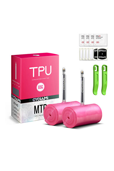 Choice أنبوب داخلي للدراجات الجبلية من CYCLAMI، خفيف الوزن للغاية، مقاس 29 بو...