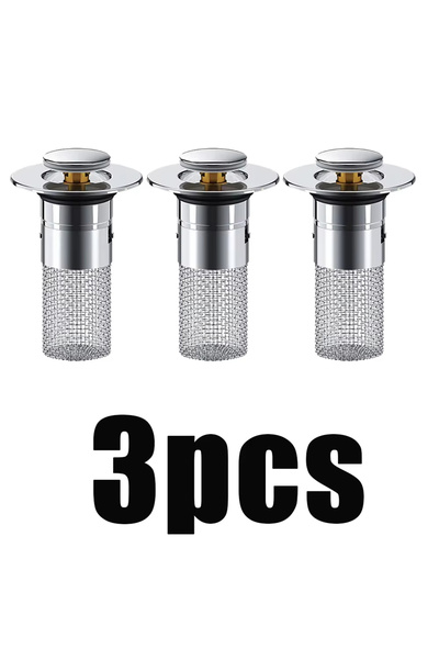 Choice 3pcs 1-5pcs Stainless Steel Floor Drain Filter Deodorizing Bouncing Co...