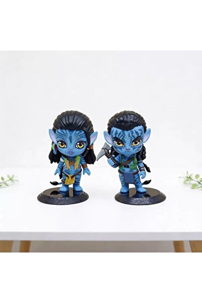 bilibili مجسمات شخصيات أنمي لطيفة من فيلم أفاتار 2، نيتيري وجيك وسولي، مصنوعة...