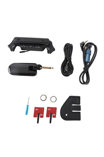 Choice black DOUBLE X2 Guitar Wireless kup Rechargeable Wireless & Wired Acou...