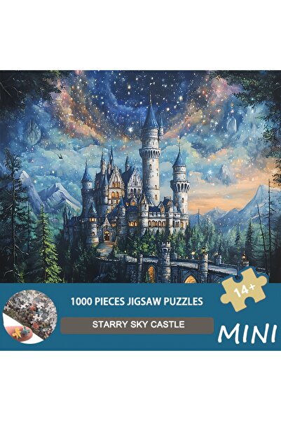 Choice أحجية تركيب الصور المصغرة "قلعة السماء المرصعة بالنجوم" (1000 قطعة) - ...