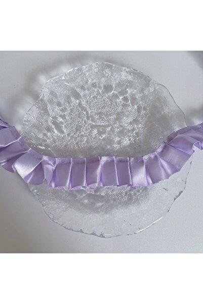 Choice purple 200cm solid color satin veil edge various color bar tukka set d...