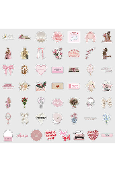 Choice1 AX2-100PCS 50/100PCS5 ملصقات جرافيتي وردية لطيفة، ملصقات تزيين مقاومة...