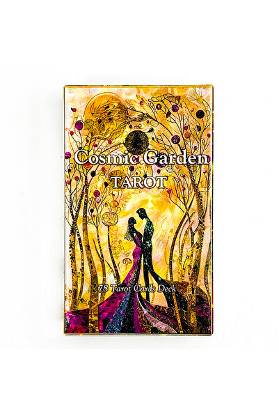 Choice مجموعة أوراق التارو الجديدة متعددة الألوان من كوزميك جاردن، أوراق التا...