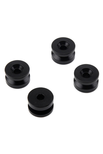 Choice1 Black-4pcs 4pcs Universal Motorcycle Rear Luggage Tail Top Box Helmet...