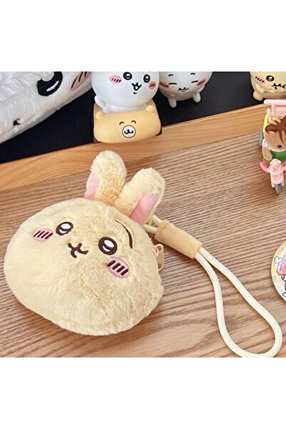 choice2 محفظة نقود C-LQBW-3، حقيبة سماعات رأس قطيفة بتصميم شخصية تشيكاوا الكر...