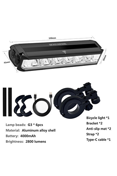 Choice مصباح دراجة LED من نوع شيزيوانغري، مقاوم للماء وقابل لإعادة الشحن عبر ...