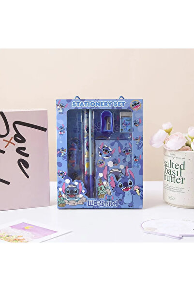 Choice مجموعة أدوات مكتبية ستيتش من 6 قطع، بتصميم ميكي وميني من فيلم فروزن، م...