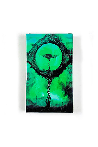 Choice مجموعة أوراكل جديدة باللون الأخضر الفاتح، 53 قطعة من بطاقات أوراكل الر...