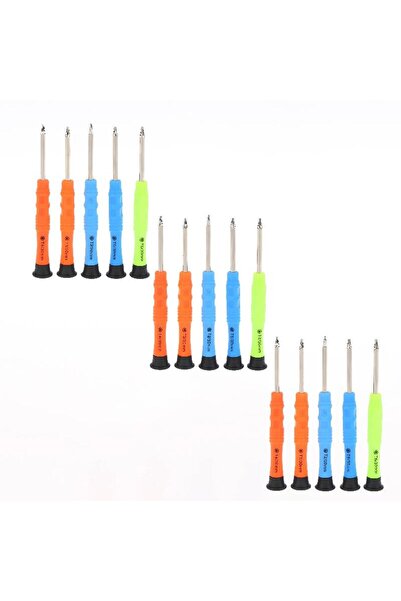 KOQZM مجموعة مفكات صغيرة (3 مجموعات) - 6 أحجام - مفك توركس T2، T3، T4، T5، T6...