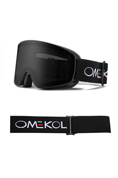Choice نظارات تزلج جديدة تمامًا من OMEKOL، طبقتان، مضادة للضباب، للرجال والنس...