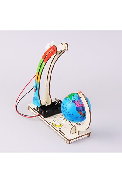 Choice 1pcs Day Night Alternation Globe Kids Science Toy - DIY STEM Technolog...