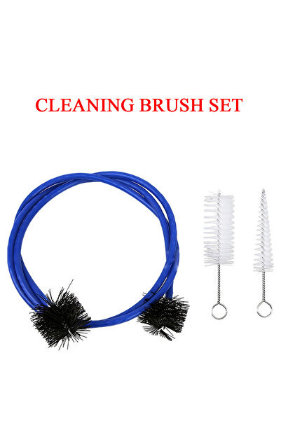 Choice3 مجموعة فرش تنظيف، زيت صمامات نحاسي ممتاز للبوق والترومبون والتوبا - م...