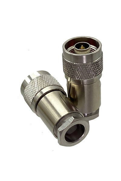 Choice 1pce Connector N male plug pin clamp RG8 RG213 RG165 LMR400 7D-FB cabl...