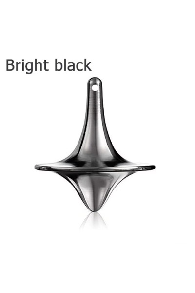 Choice لعبة سبينر معدنية سوداء واحدة لتخفيف التوتر - جيروسكوب دوار صغير بدون ...